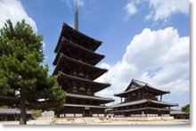 世界最古の木造建築物 法隆寺